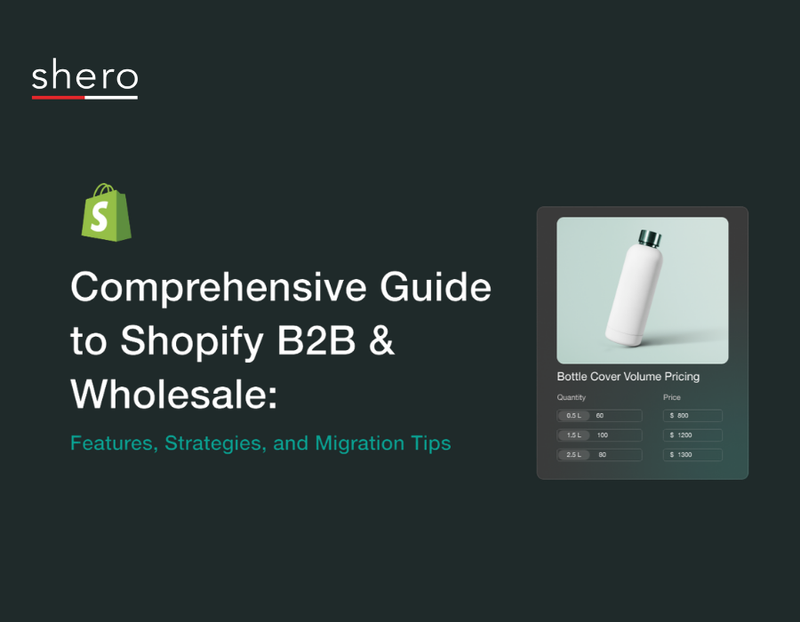 B2B & Wholesale on Shopify: Everything you need to know