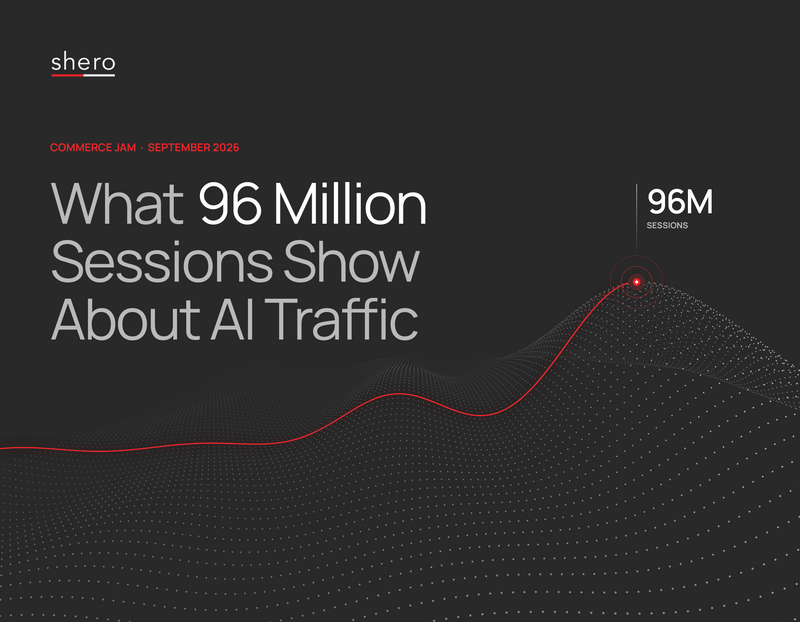 Commerce Jam September 2026 Edition: What 96 Million Sessions Show About AI Traffic
