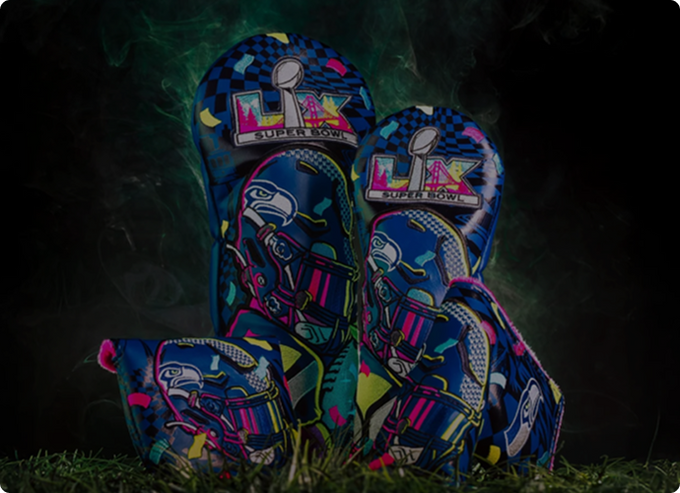 Swag Golf Super Bowl LIX golf headcovers