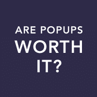Are eCommerce Popups Worth It?