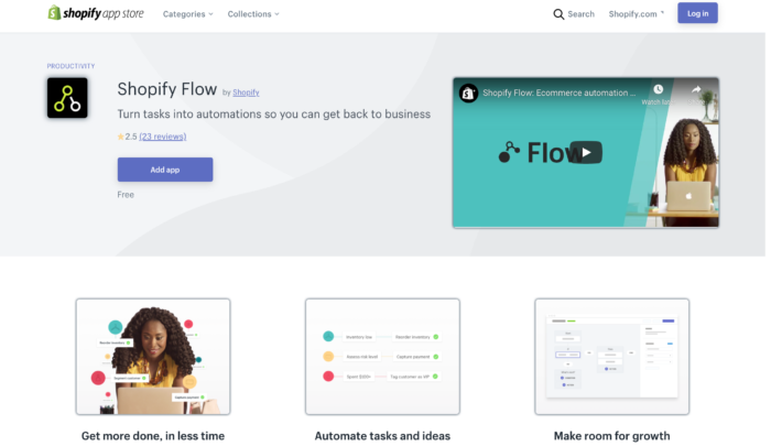 How does Shopify Flow work